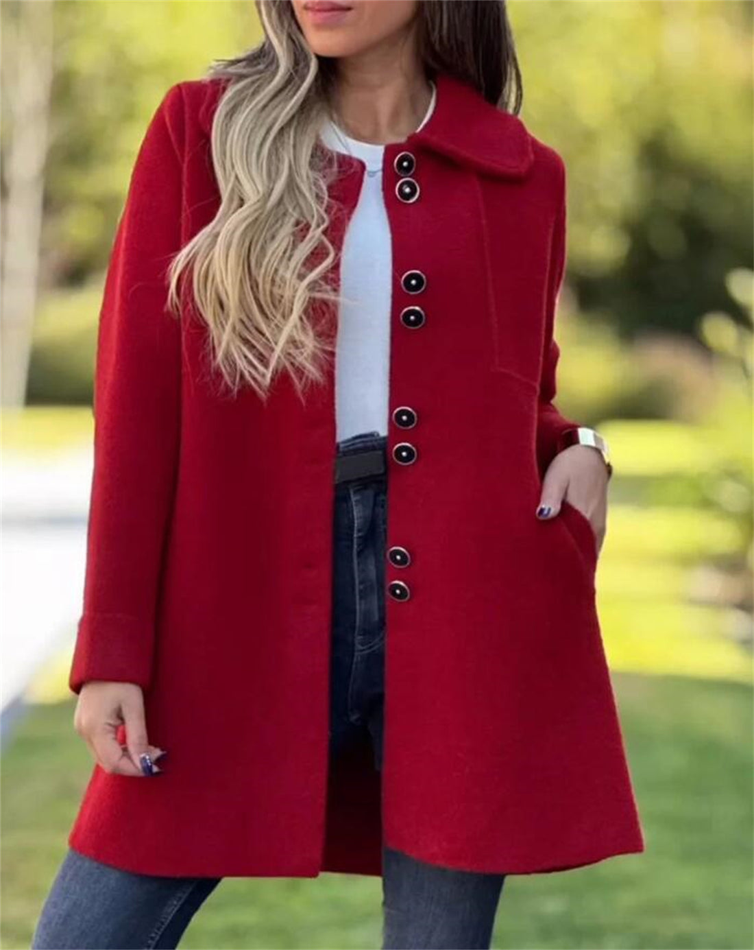 Women's Single-breasted Thermal Jacket