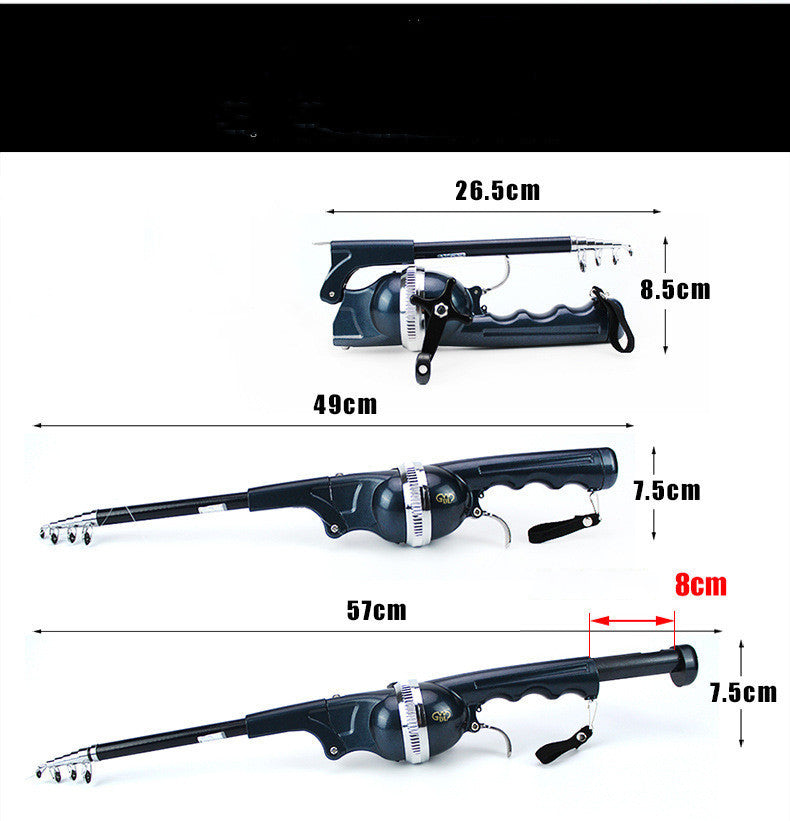 Foldable fishing rod
