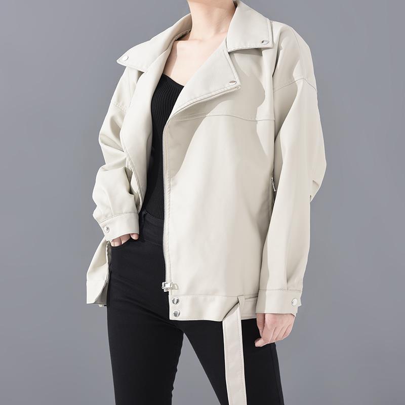 Leather Jacket Student Motorcycle