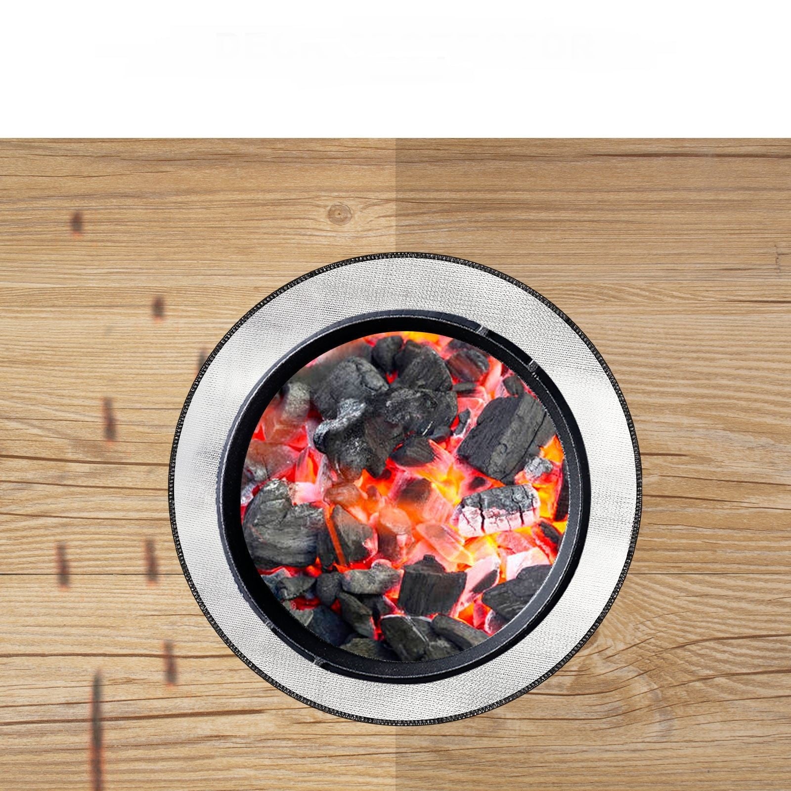 Temperature Resistant Fire Pit Mat Floor