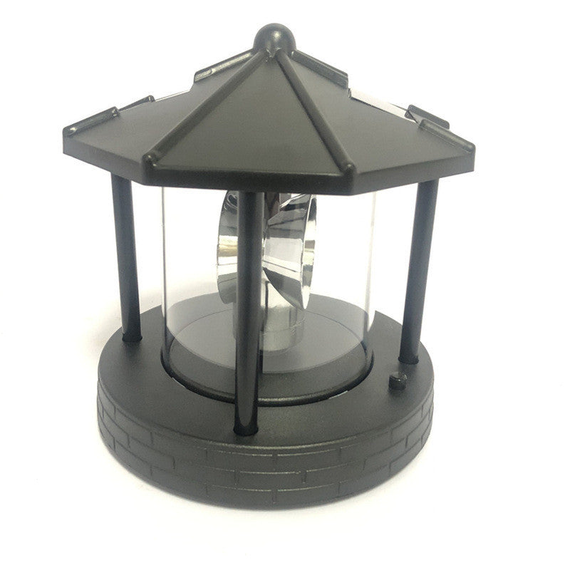 Solar Rotating Lighthouse Outdoor