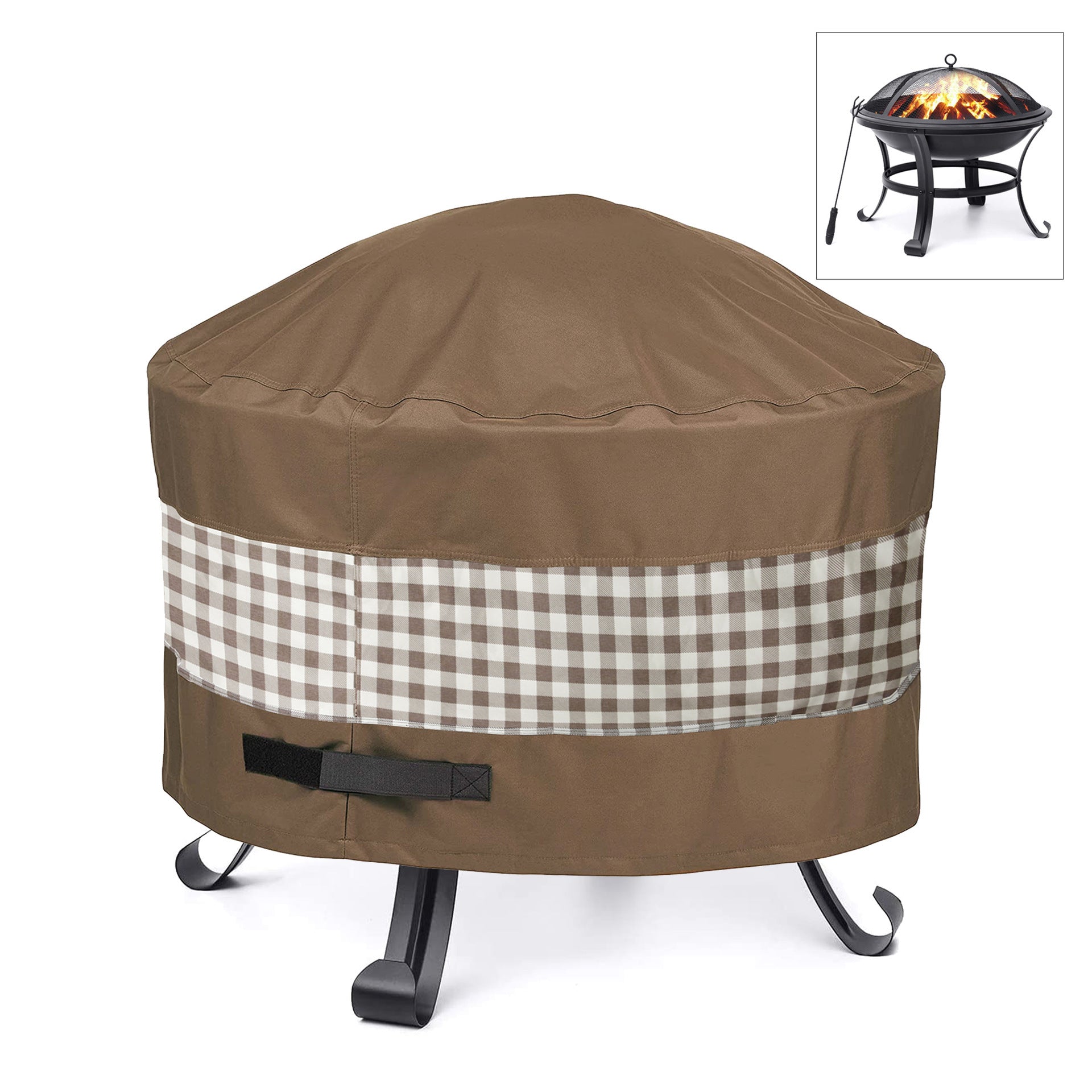 Outdoor Round Fire Pit Cover