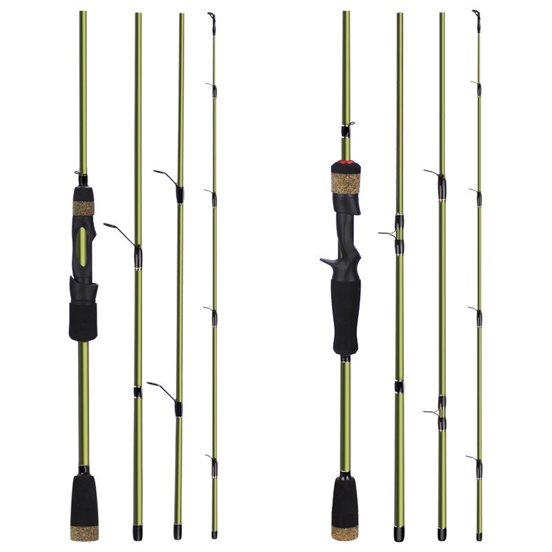 4 section fishing rod