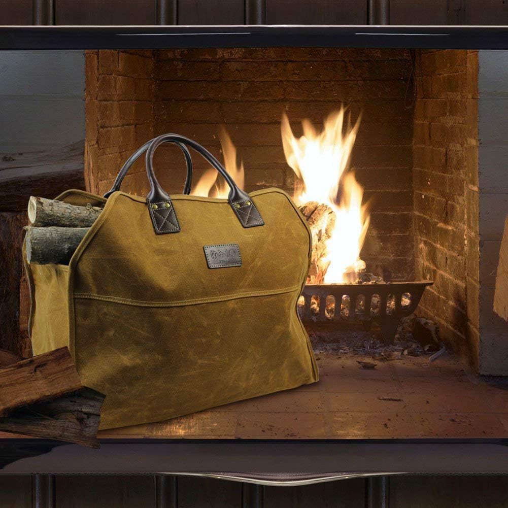 Portable Fire Wooden Bag