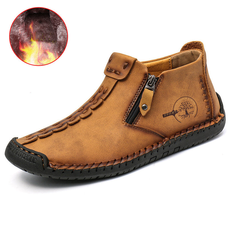 Zipper Outdoor Hiking Shoes
