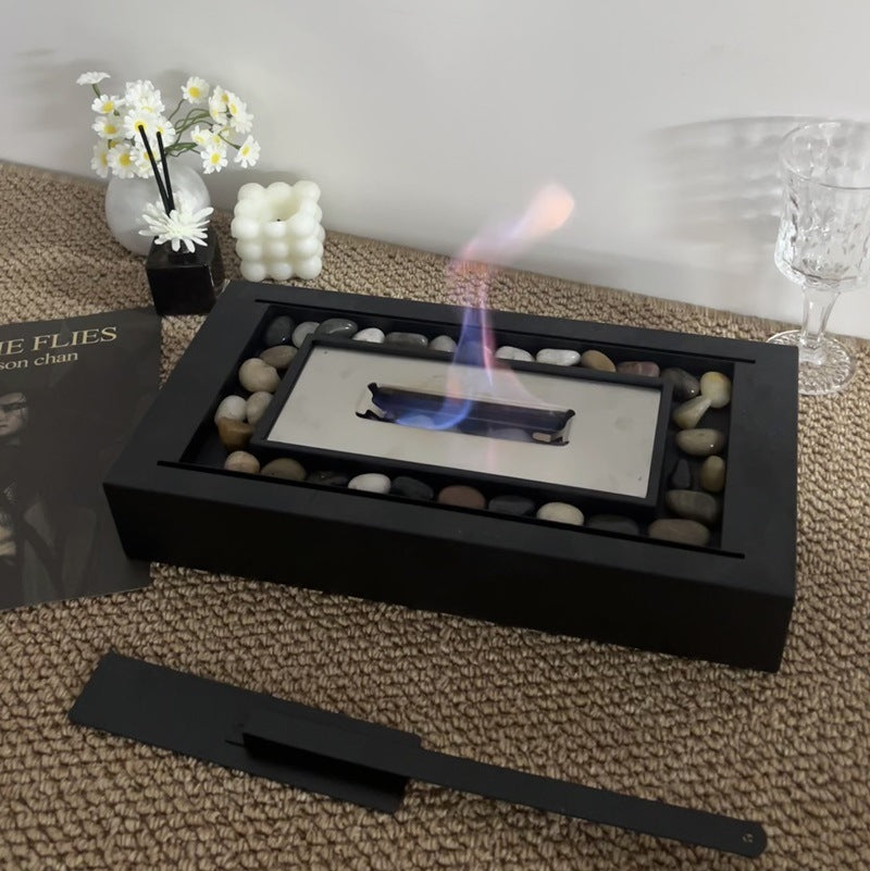 Indoor Fireplace Square Heating