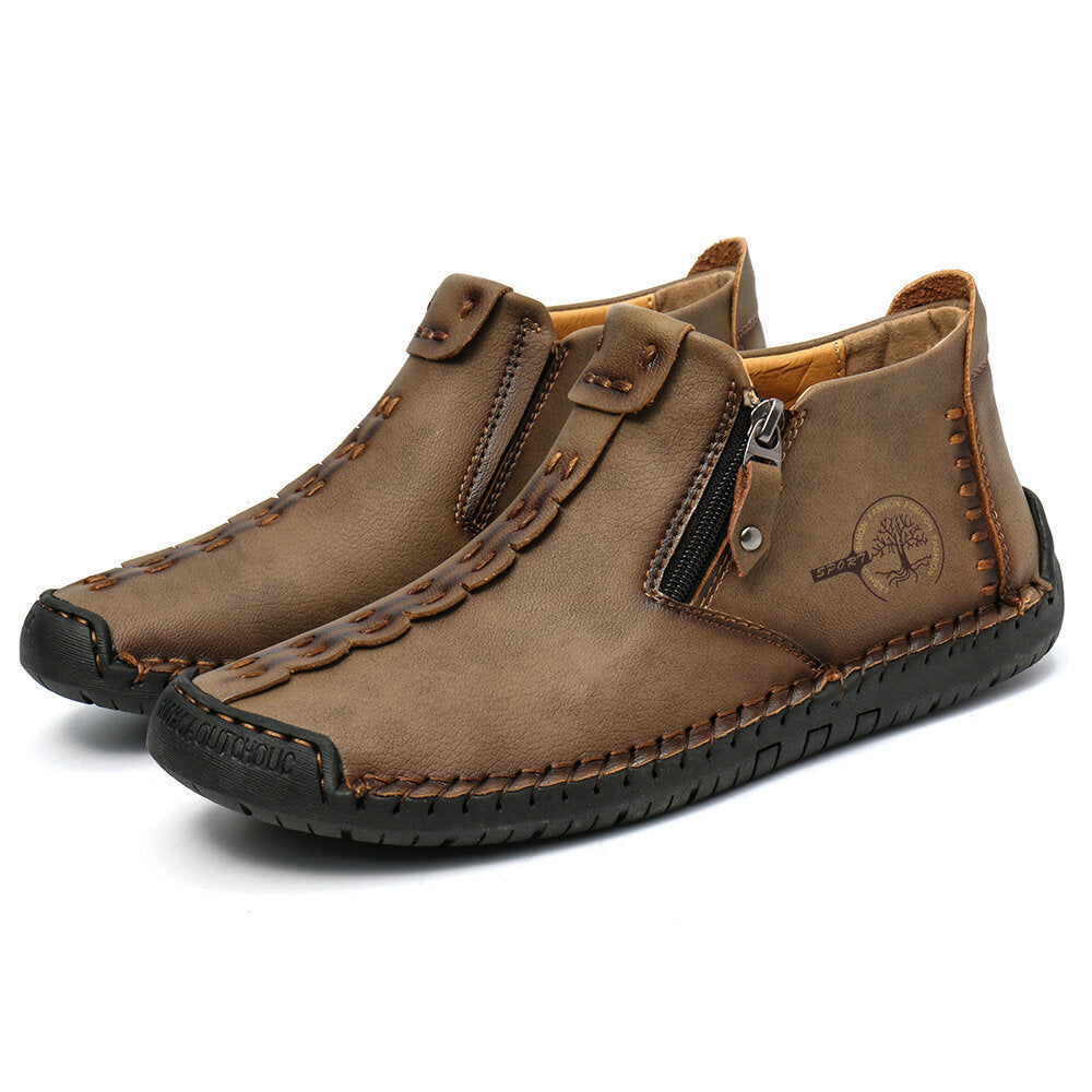 Zipper Outdoor Hiking Shoes