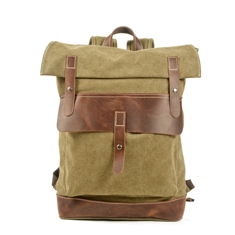 Canvas Backpack For Outdoor Travel