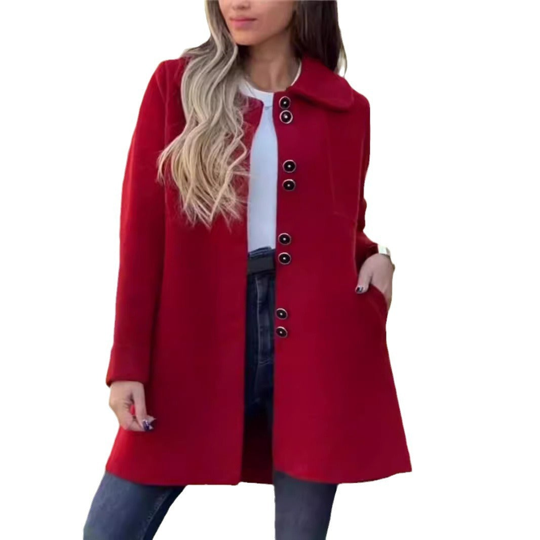 Women's Single-breasted Thermal Jacket