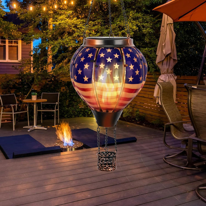 Lantern Type Outdoor Solar Lighting