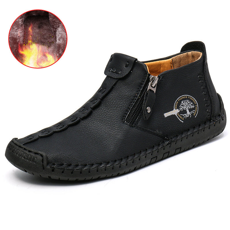 Zipper Outdoor Hiking Shoes