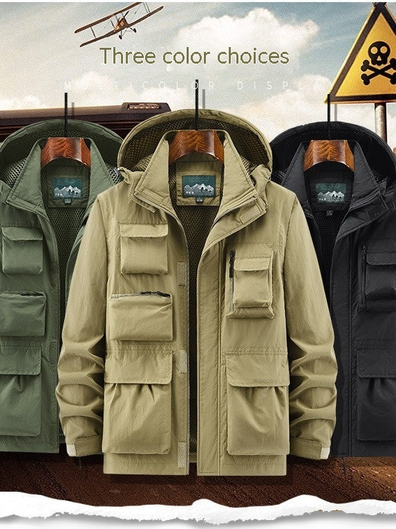 Outdoor Shell Jacket Overalls