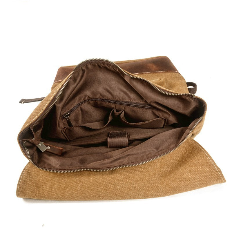Canvas Backpack For Outdoor Travel