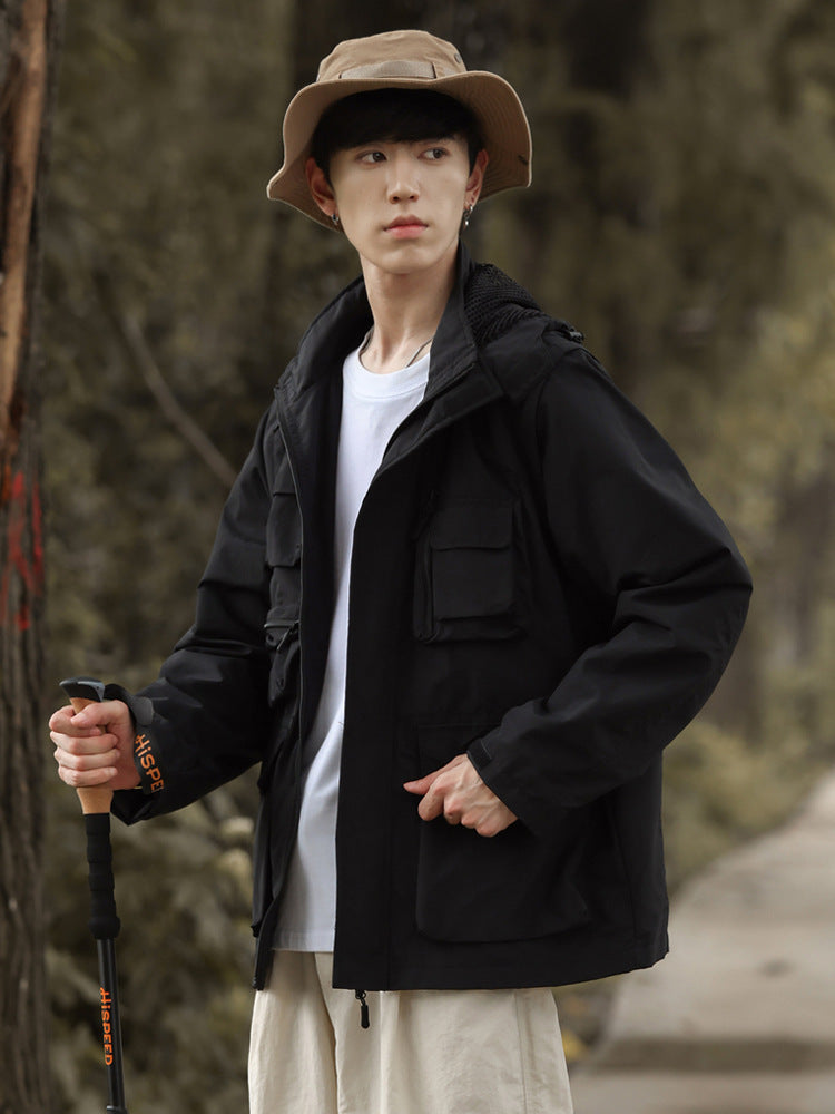 Camping Multi-bag Shell Jacket
