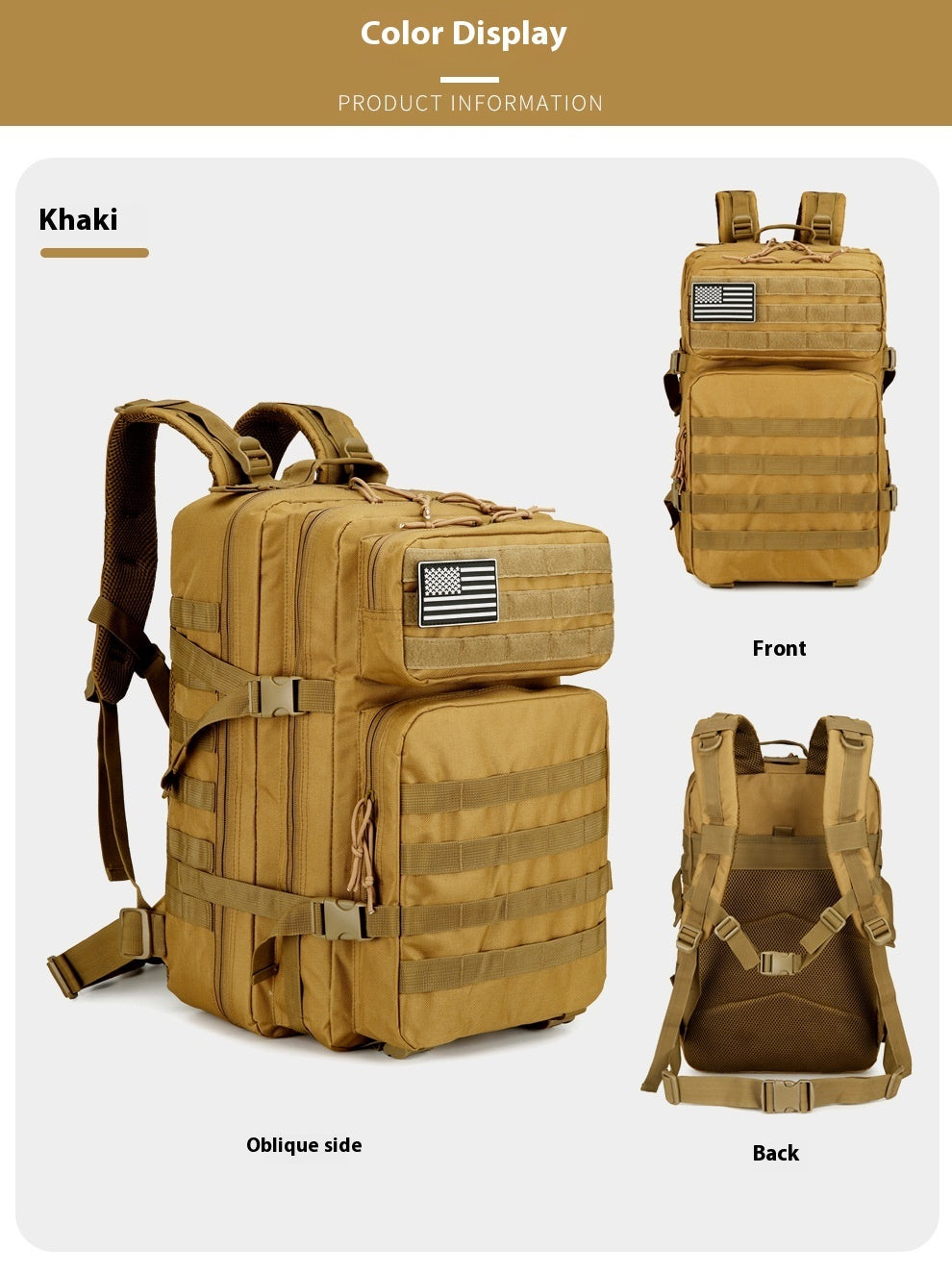 Outdoor Travel Waterproof Portable Backpack