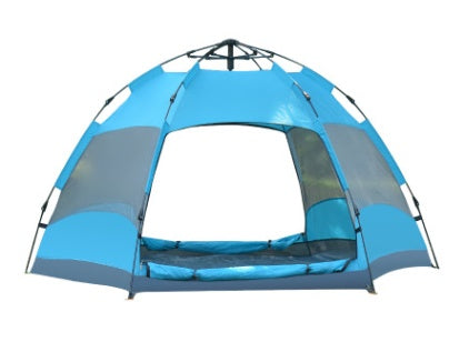 Automatic Hexagonal Rain Tent