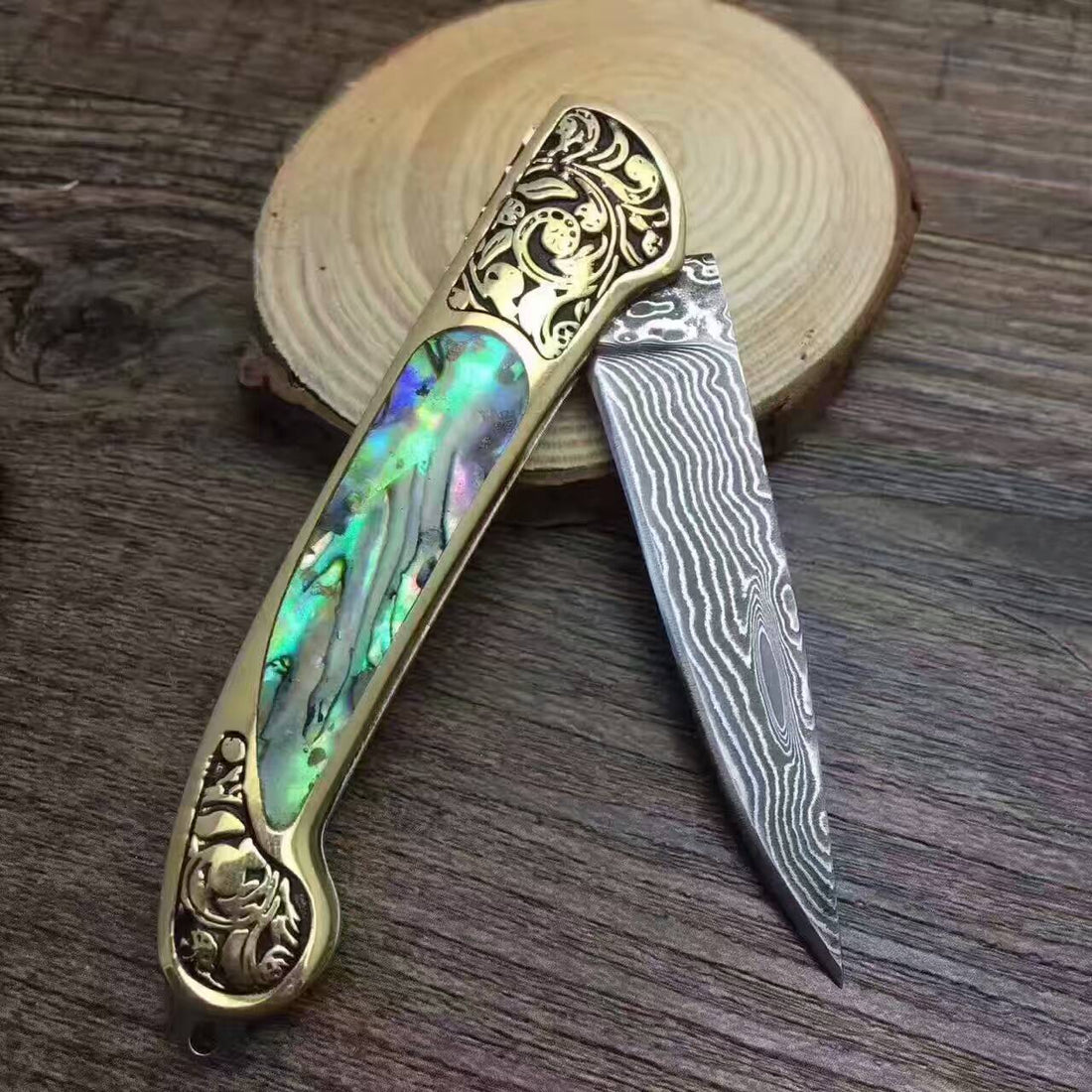 Camping Hunting Folding Knife