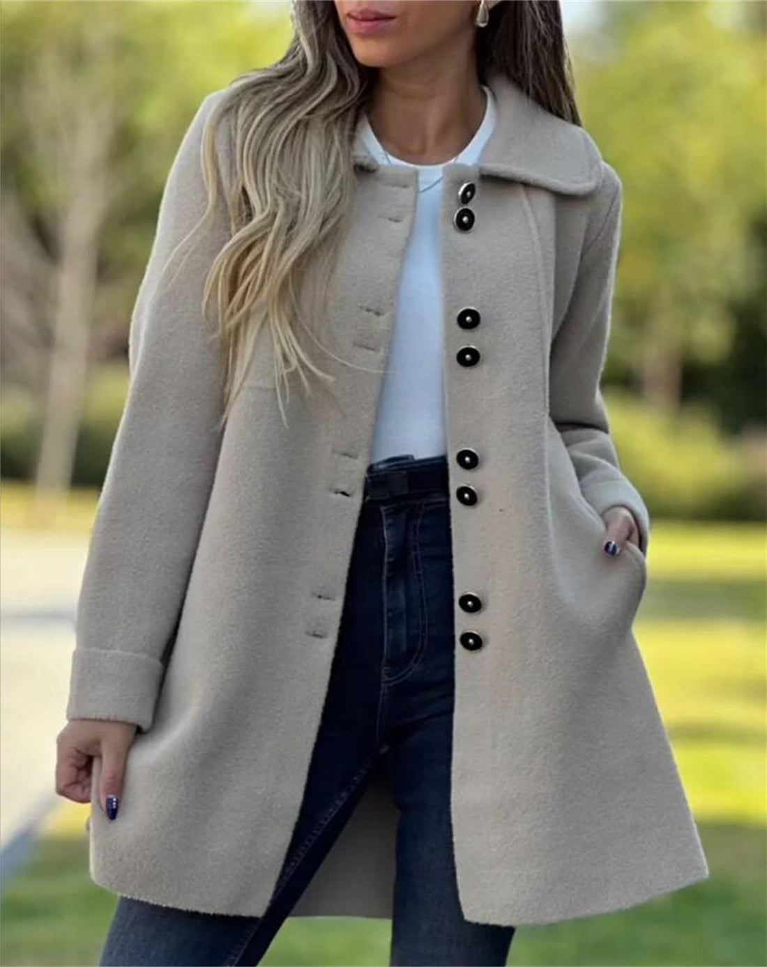 Women's Single-breasted Thermal Jacket