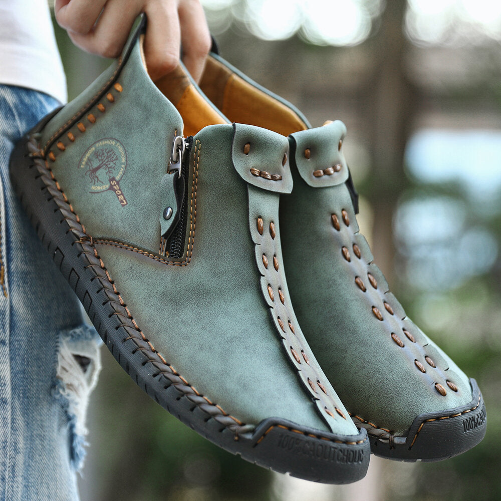 Zipper Outdoor Hiking Shoes