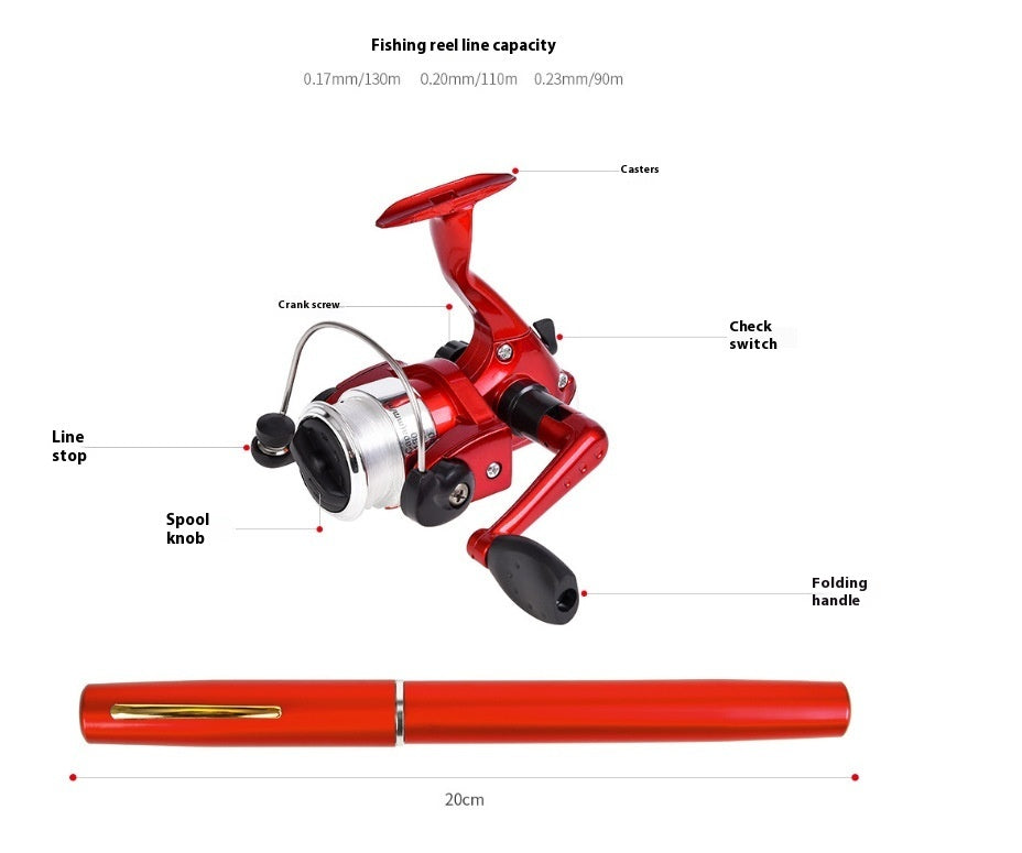 Portable Pocket Fishing Gear